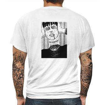 Junji Ito Tomio Head Mens Back Print T-shirt | Favorety