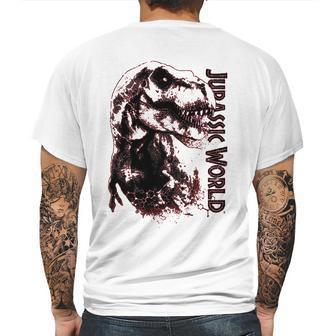 Jurassic World Rex Carnivore Mens Back Print T-shirt | Favorety