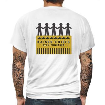 Kaiser Chiefs Paper Dolls Band Logo Mens Back Print T-shirt | Favorety DE