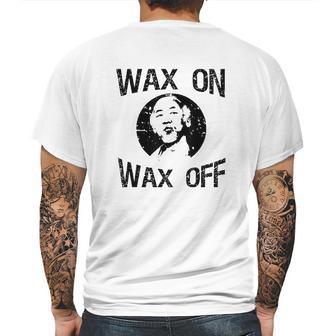 The Karate Kid Wax On Wax Off Mens Back Print T-shirt | Favorety AU