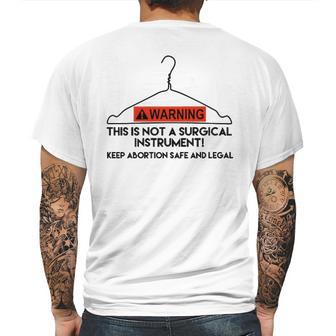 Keep Abortion Safe And Legal Pro Choice T- Protect Roe T Fundamental Rights T Unique Gift Feminist Gift Feminist T Mens Back Print T-shirt | Favorety DE