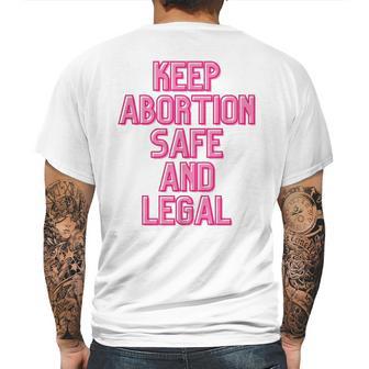 Keep Abortion Safe And Legal Unisex Sweat Tanktop T- Mens Back Print T-shirt | Favorety UK