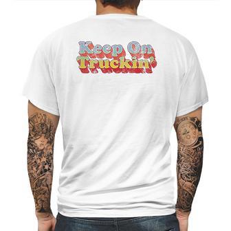 Keep On Truckin Mens Back Print T-shirt | Favorety CA