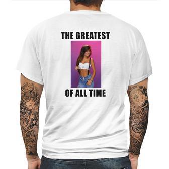 Kelly Kapowski The Greatest Of All Time Mens Back Print T-shirt | Favorety