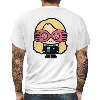 Kids Harry Potter Luna Lovegood Cute Cartoon Style Portrait Mens Back Print T-shirt | Favorety DE