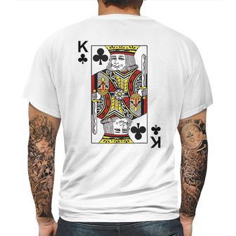 - King Of Clubs Blackjack Cards Poker 21 Mens Back Print T-shirt | Favorety AU