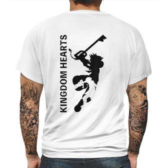 Kingdom Hearts Iii Sora Keyblade Silhouette Mens Back Print T-shirt | Favorety