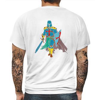 Knight Crusader Crusades Templar Gift Graphic Mens Back Print T-shirt | Favorety UK