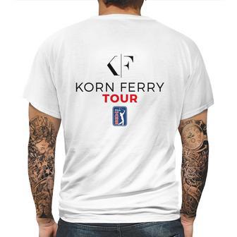 Korn Ferry Pga Tour Mens Back Print T-shirt | Favorety