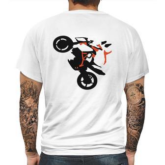 Ktm Superduke Wheelie T-Shirts Limted Edition Mens Back Print T-shirt | Favorety UK