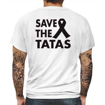 Ladies Save The Tatas Mens Back Print T-shirt | Favorety AU