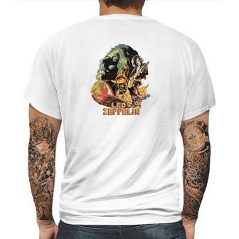 Led Zeppelin Rock Band Led Zeppelin Mens Back Print T-shirt | Favorety DE