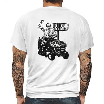 Liquor George Jones Love Country Music Mens Back Print T-shirt | Favorety CA