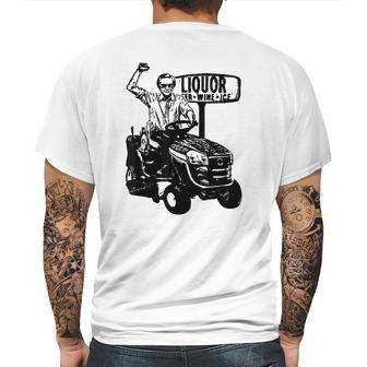 Graphic Liquor George Jones Love Country Music For Fans Mens Back Print T-shirt | Favorety CA