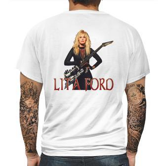 Lita Ford Tshirt Mens Back Print T-shirt | Favorety