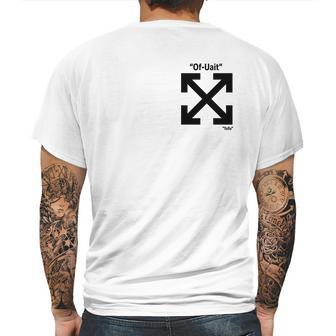 Logo Brand Off White Mens Back Print T-shirt | Favorety CA