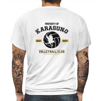 Lovely Haikyuu Karasuno Mens Back Print T-shirt | Favorety