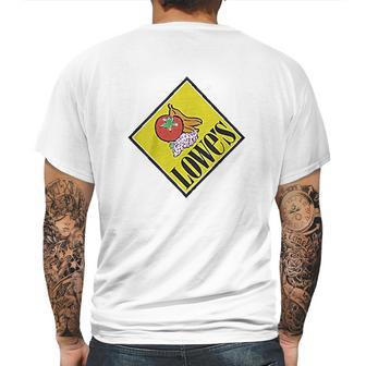 Lowe Market Logo Mens Back Print T-shirt | Favorety