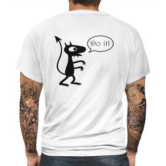 Luci Do It Sticker Disenchantment Mens Back Print T-shirt | Favorety UK