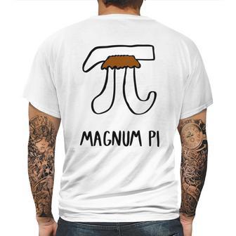 Magnum Pi Funny Math Mens Back Print T-shirt | Favorety UK