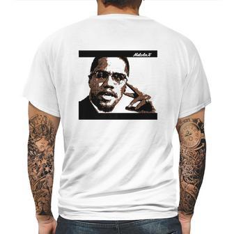 Malcolm Civil Rights America X Mens Back Print T-shirt | Favorety DE