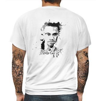 Malcolm X Grunge Mens Back Print T-shirt | Favorety DE