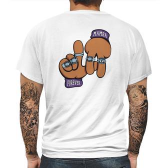 Mamba Day X Puppet La Hands Forever Mamba Mens Back Print T-shirt | Favorety AU