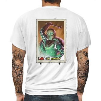 The Mandalorian The Armorer Mens Back Print T-shirt | Favorety