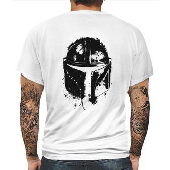 The Mandalorian Dadalorian Gift Mens Back Print T-shirt | Favorety UK