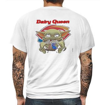 The Mandalorian Dairy Queen Mens Back Print T-shirt | Favorety