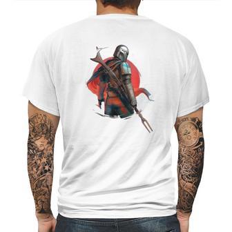 The Mandalorian Ig 11 Battle Ready Mens Back Print T-shirt | Favorety CA