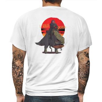 The Mandalorian Kuiil Blurrg I Have Spoken Mens Back Print T-shirt | Favorety AU