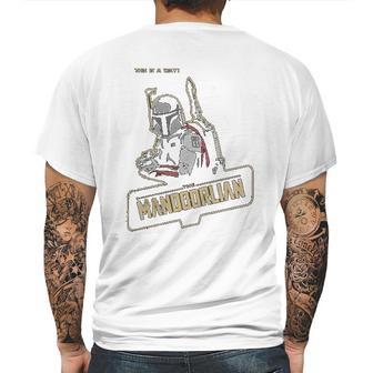 The Mandalorian The Mandoorlian Mens Back Print T-shirt | Favorety DE