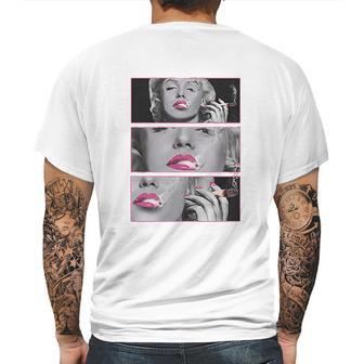 Marilyn With Blunt Mens Back Print T-shirt | Favorety UK