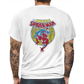 Marvel Amazing Spider-Man Vintage Comic Graphic Mens Back Print T-shirt | Favorety AU