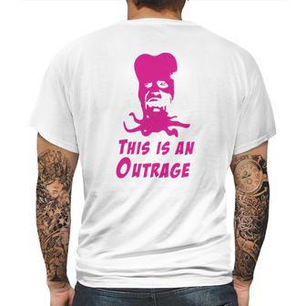 Mighty Boosh - Tony Harrison - This Is An Outrage Mens Back Print T-shirt | Favorety UK