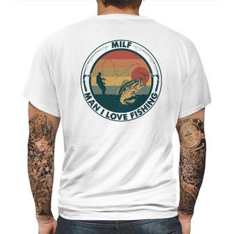 Milf Fishing Man I Love Fishing Mens Back Print T-shirt | Favorety CA