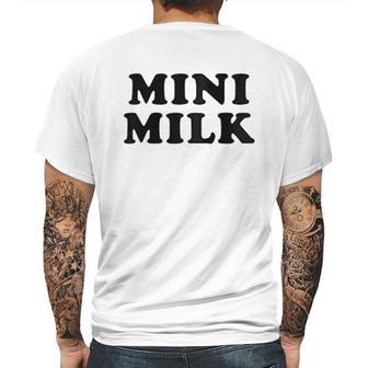 Mini Milk Oppai Anime Gift Mens Back Print T-shirt | Favorety UK