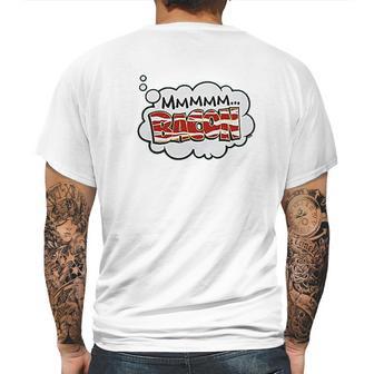 Mmm Bacon Mens Back Print T-shirt | Favorety AU