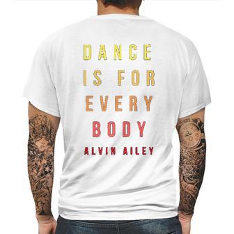 Modern Dance Alvin Ailey Dancer Mens Back Print T-shirt | Favorety DE