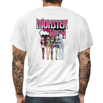 Monster High Dolls Mens Back Print T-shirt | Favorety