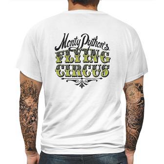 Monty Python Official Flying Circus Mens Back Print T-shirt | Favorety