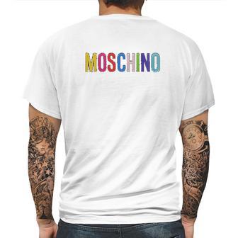 Moschino Milano Gift Mens Back Print T-shirt | Favorety UK