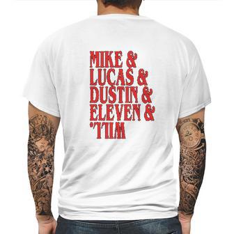 Motivated Culture Mike Lucas Dustin Eleven Will Mens Back Print T-shirt | Favorety UK