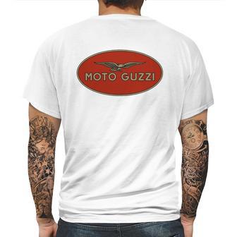 Moto Guzzi Retro Logo T-Shirt Mens Back Print T-shirt | Favorety AU