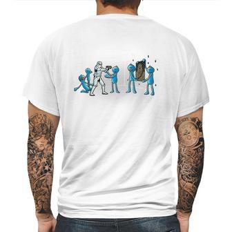 Mr Meeseeks And Stormtrooper Star War Shirt Mens Back Print T-shirt | Favorety