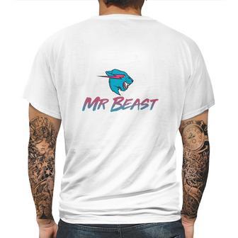 Mrbeast Logo Mens Back Print T-shirt | Favorety DE