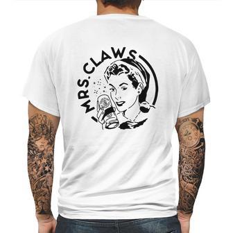 Mrs Claws White Claw Hard Seltzer Shirt Mens Back Print T-shirt | Favorety DE