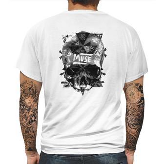 Muse Washed Out Skull The 2Nd Law Tshirt Mens Back Print T-shirt | Favorety AU