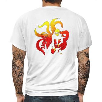 Naruto Shippuden Naruto And 9 Tails Mens Back Print T-shirt | Favorety UK